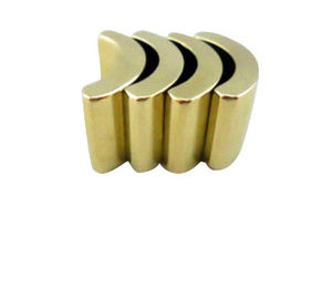comprare Dimensione e forma su ordinazione a forma di arco del magnete del boro del ferro del neodimio sinterizzate N52 online manufacture