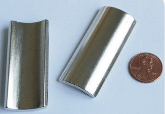 comprare Magnete d'argento del neodimio del motore dei magneti permanenti del neodimio dell'arco del rivestimento online manufacture
